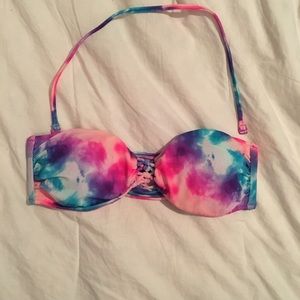 ✌️ VS Pink tie dye bikini top ✌️